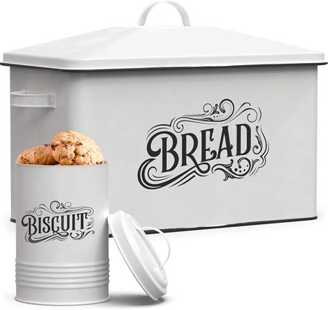 do metal bread boxes work|extra large metal bread box.